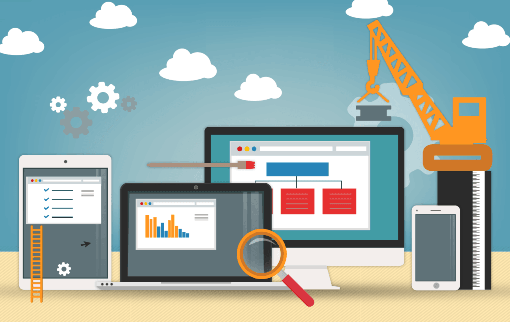 criador de sites
